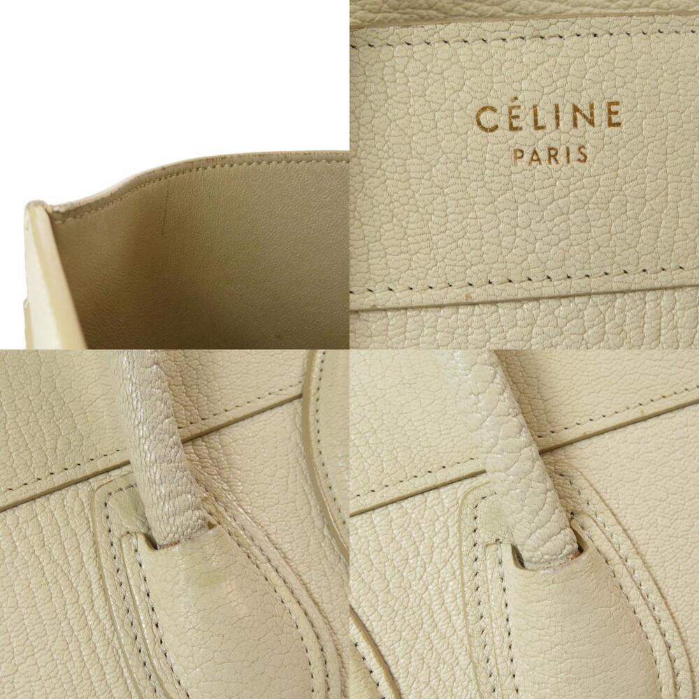 Celine Luggage 2way Leather Tote Bag Leather - Picture 7 of 11